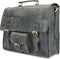Rat Pack by Orange Fire Leren Aktetas 15.6 inch Rat Pack 1-Vaks OF 557/15 Blauw