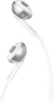 JBL T205 - In-ear oordopjes - JBL Pure Bass geluid - Chroom Wit