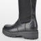 PS Poelman Loki - Chelsea Boots - Chunky zool 5 cm - Zwart - Dames - Maat 36