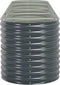 vidaXL - Plantenbak - verhoogd - 400x80x81 - cm - gegalvaniseerd - staal - grijs