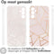 imoshion Hoesje Geschikt voor Samsung Galaxy A25 (5G) Hoesje Siliconen - imoshion Design hoesje - Meerkleurig / Pink Graphic