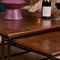 Salontafel vierkant - Salontafel mangohout - Salontafel set 3