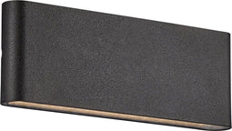 Nordlux Kinver 26 - Wandlamp - LED module - Zwart