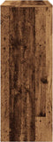 vidaXL - Bartafel - met - rekken - 90x40x103,5 - cm - bewerkt - hout - oud - houtkleurig