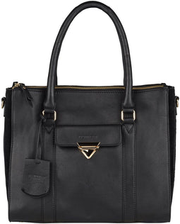 BURKELY SECRET SAGE HANDBAG M - Handtas - 3 vakken - Zwart
