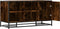 vidaXL - Schoenenbank - 100x40x53,5cm - bewerkt - hout - en - metaal - gerookt - eiken