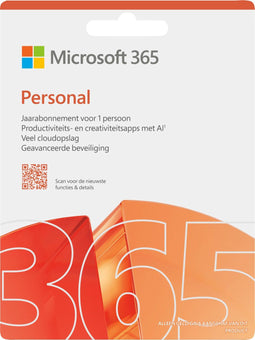 Microsoft 365 - Personal Abonnement - 1 jaar (2023)