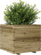 vidaXL - Plantenbak - 80x80x72 - cm - geïmpregneerd - grenenhout