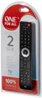 One For All Evolve 2 - Universele afstandsbediening - Bedient TV en set-topbox - Leerfunctie (2 stuks)