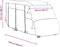 vidaXL - Camperhoezen - 570x235x275 - cm - vliesvlies - grijs