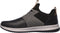 Skechers Delson-Axton - Lage sneakers - Memory foam - Zwart/Grey - Maat 45