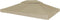 vidaXL - Prieeldak - 2-laags - 4x3m - 310 - g/m² - taupe