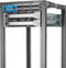 Startech 4POSTRACK25U - Serverrack 25U - Verstelbare diepte tot 40 inch - Zwart