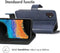 iMoshion Hoesje Geschikt voor Samsung Galaxy Xcover 6 Pro Hoesje Met Pasjeshouder - iMoshion Luxe Bookcase - Donkerblauw