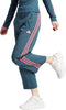 adidas Future Icons 3-Stripes Broek - Dames - Hoge taille - Turquoise - L