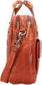 Leren Laptoptas - Utah - Brandy Cognac