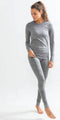 Craft Fuseknit Comfort Rn L/S Thermoshirt Dames - Zacht en elastisch - Dark Grey