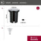 Paulmann - LED-grondinbouwlamp - IP67 3000K 3,5W 230lm 108 mm Edelstaal