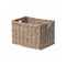 Basil Dorset Fietsmand L - Voor - Rotan - Grijs - Large