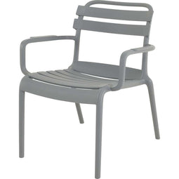 Loungestoel Torvi - PP frame - UV resistant - Grijs