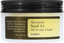 COSRX Advanced Snail 92 - Gezichtscrème - 92% Slakkenslijm - 100 ml