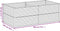 vidaXL - Plantenbak - verhoogd - 196x100x69 - cm - cortenstaal