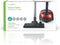 Nedis VCBG100RD - Stofzuiger - Lichtgewicht 3,8 kg - Rood
