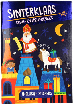 Kleur- en Activiteitenboek A4 Sinterklaas