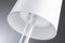 Paulmann Gilo - Acculamp IP44 dimbaar 2700K - Wit mat