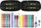 Etui Real Madrid C.F. Zwart (12 x 23 x 5 cm) (33 Onderdelen)
