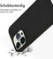 Accezz iPhone 14 Pro - Back Cover - Premium Leather Card Slot - Zwart