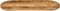 vidaXL - Tafelblad - ovaal - 140x60x3,8 - cm - massief - ruw - mangohout