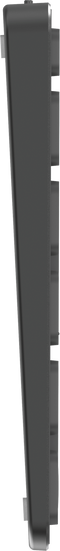 Rapoo Blade 9700M - Toetsenbord - Multi-mode draadloze verbinding - Qwerty US - Zwart