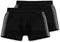 Schiesser Cotton Stretch - Heren Boxershort - 2-pack - Antraciet (2 stuks)