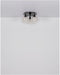 MAXY Plafondlamp - Ø24CM - E27 1-Lichts - Zwart
