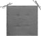 vidaXL - Tuinstoelkussens - 2 - st - 50x50x4 - cm - oxford - stof - zwart