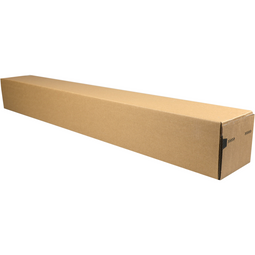 SendProof® - Koker | Golfkarton | vierkant | 105x105x860mm | bruin | 10 stuks