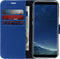 Accezz Samsung Galaxy S8+ - Wallet Softcase Bookcase - 3 pashouders - Donkerblauw