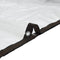 vidaXL - Plantenafdekking - met - zeilringen - 2x8 - m - polyethyleen