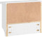 vidaXL - Wandkapstok - SANDNES - wit - 45x12x35 - cm - massief - grenenhout