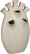 Mica Decorations Saul Tulp Vaas - 25 x 15,5 x 42 cm - Keramiek - Grijs