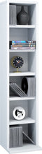 VCM Houten CD DVD-standaard Opbergvak Bevindende plank Boekenplank Decoratieve plank Elementa Houten CD DVD-standaard Opbergvak Bevindende plank Boekenplank Decoratieve plank Elementa