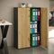 VCM Kantoorkast Boeken Mappen Archiefkast Kantoormeubelen Kast Lona 3-voudige draaideuren Kantoorkast Boeken Mappen Archiefkast Kantoormeubelen Kast Lona 3-voudige draaideuren