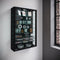 VCM Wandvitrinekast Hangende vitrinekast Glazen vitrinekast Wandvitrinekast Glas Vitrosa Mini Wandvitrinekast Hangende vitrinekast Glazen vitrinekast Wandvitrinekast Glas Vitrosa Mini