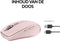Logitech MX Anywhere 3S - Draadloze muis - 8K DPI - Roze
