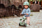 Scoot & Ride Highwaykick 1 - 2in1 Kickboard / Zitje - Verstelbare zithoogte 22,5-29cm - Groen