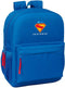 Superman Schoolrugzak - Ergonomisch - Gevoerde schoudervullingen - Blauw