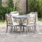 vidaXL - Doorzichtig - zeildoek - met - zeilringen - 2x2 - m - PVC