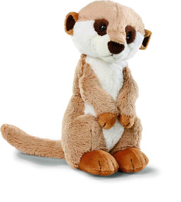 NICI Knuffel Stokstaartje - pluche - bruin - 20 cm - knuffeldier