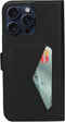 Mobiparts iPhone 15 Pro Max - Classic Wallet Case - Ruimte voor pasjes - Zwart
